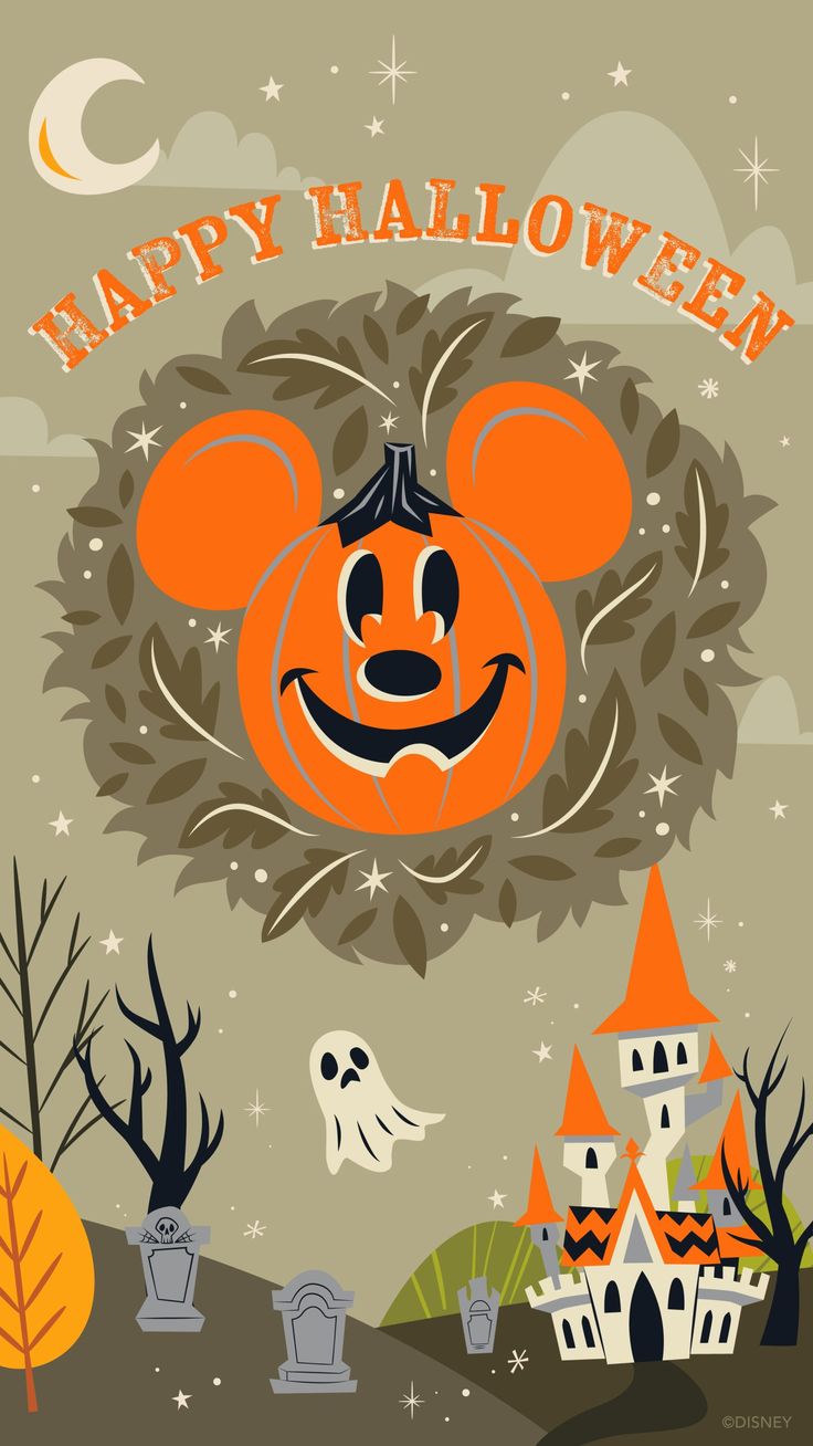 Disney Halloween Background